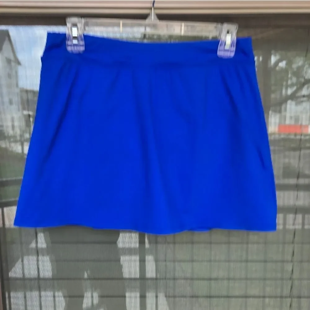 Lands' End Women's Long Torso Tummy Control Swim Skirt Sz 6